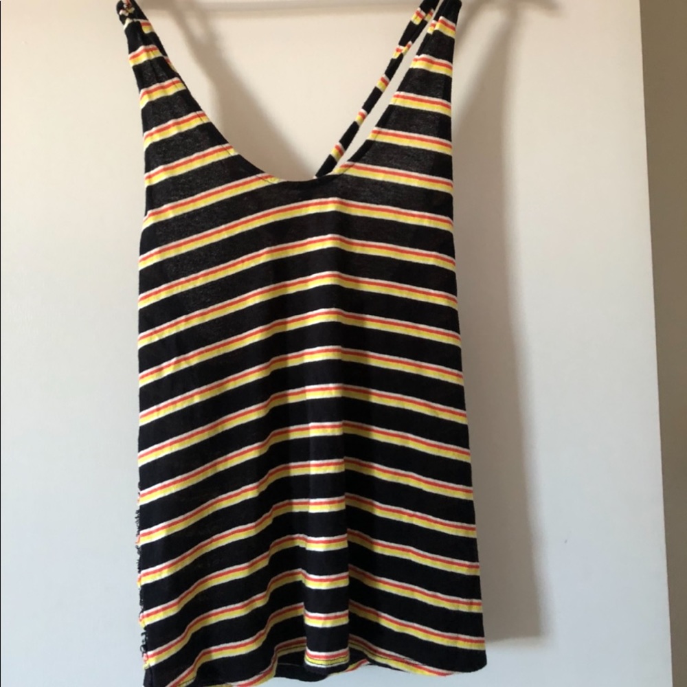 Free people candy corn tank top